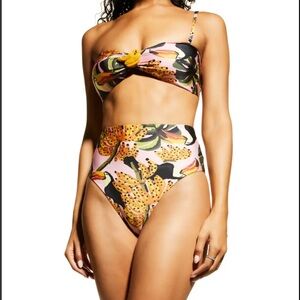 FARM Rio Multicolor Tropical Bikini